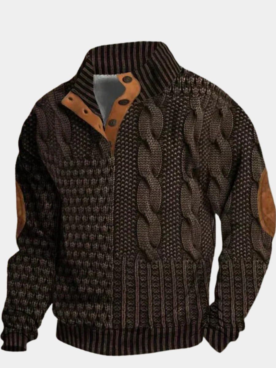 HUGO LAURENT | RETRO PRINTED SWEATER