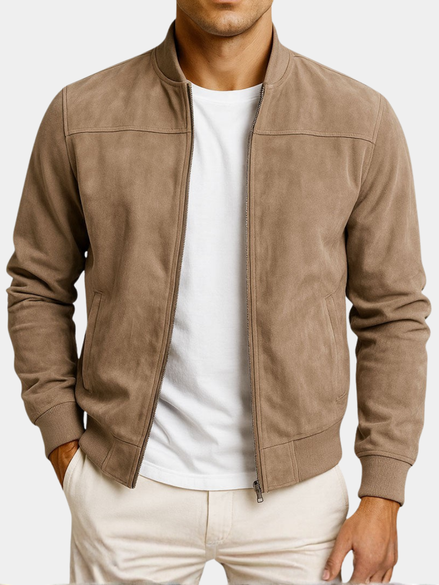 HUGO LAURENT | URBAN SUEDE LEATHER JACKET