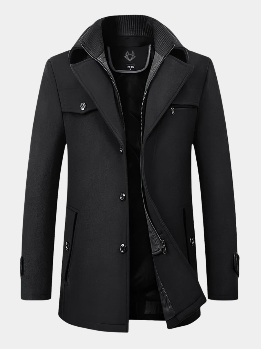 HUGO LAURENT | STRUCTURED COAT FOR MEN