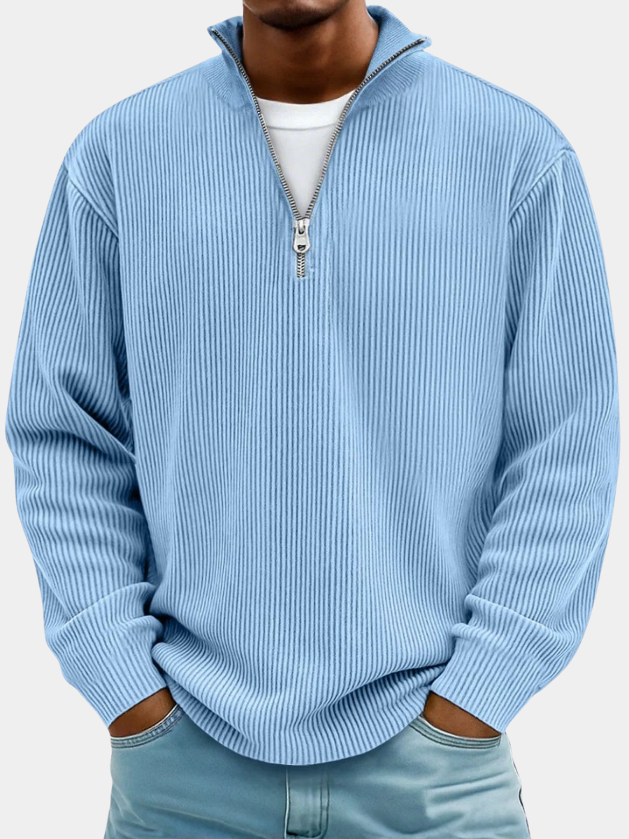 HUGO LAURENT | TRENDY ZIP SWEATER