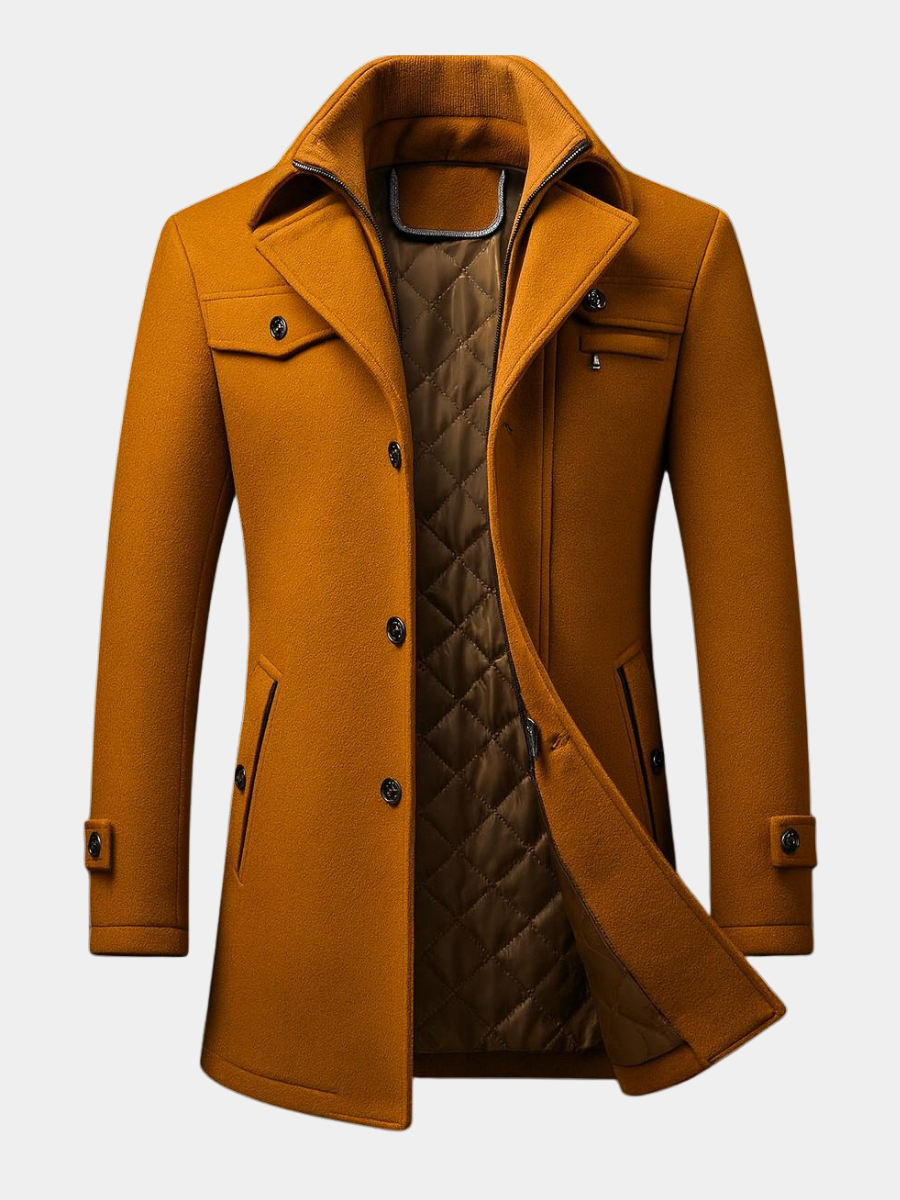 HUGO LAURENT™ | WOOL COAT