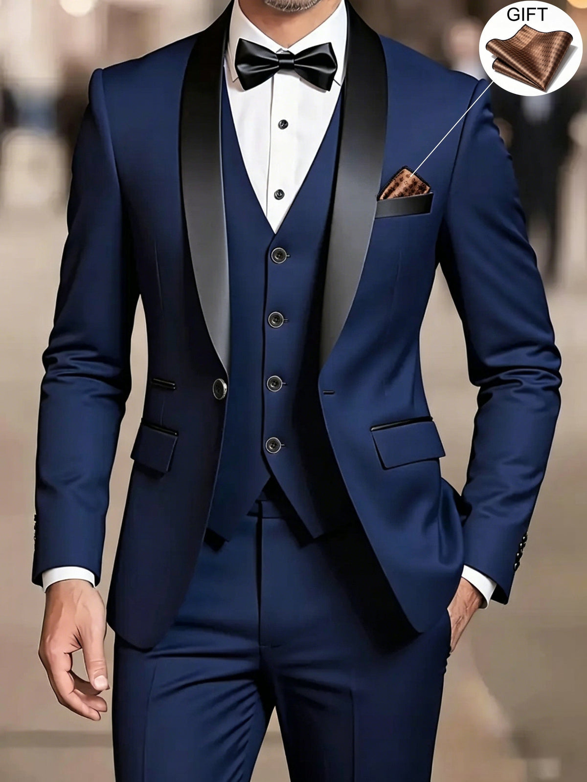 HUGO LAURENT™ | Men's Formal Tuxedo Set