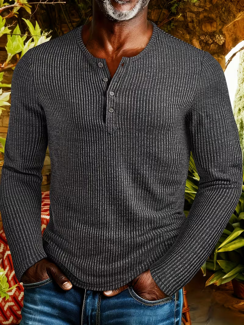 HUGO LAURENT | DURABLE WINTER KNIT SHIRT