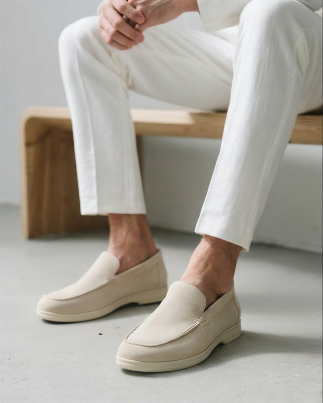 HUGO LAURENT | SUEDE LOAFERS