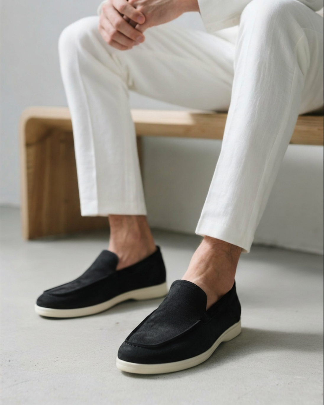 HUGO LAURENT | SUEDE LOAFERS
