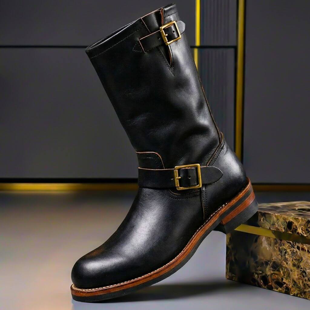 HUGO LAURENT™ | Bancroft Vintage Leather Boots