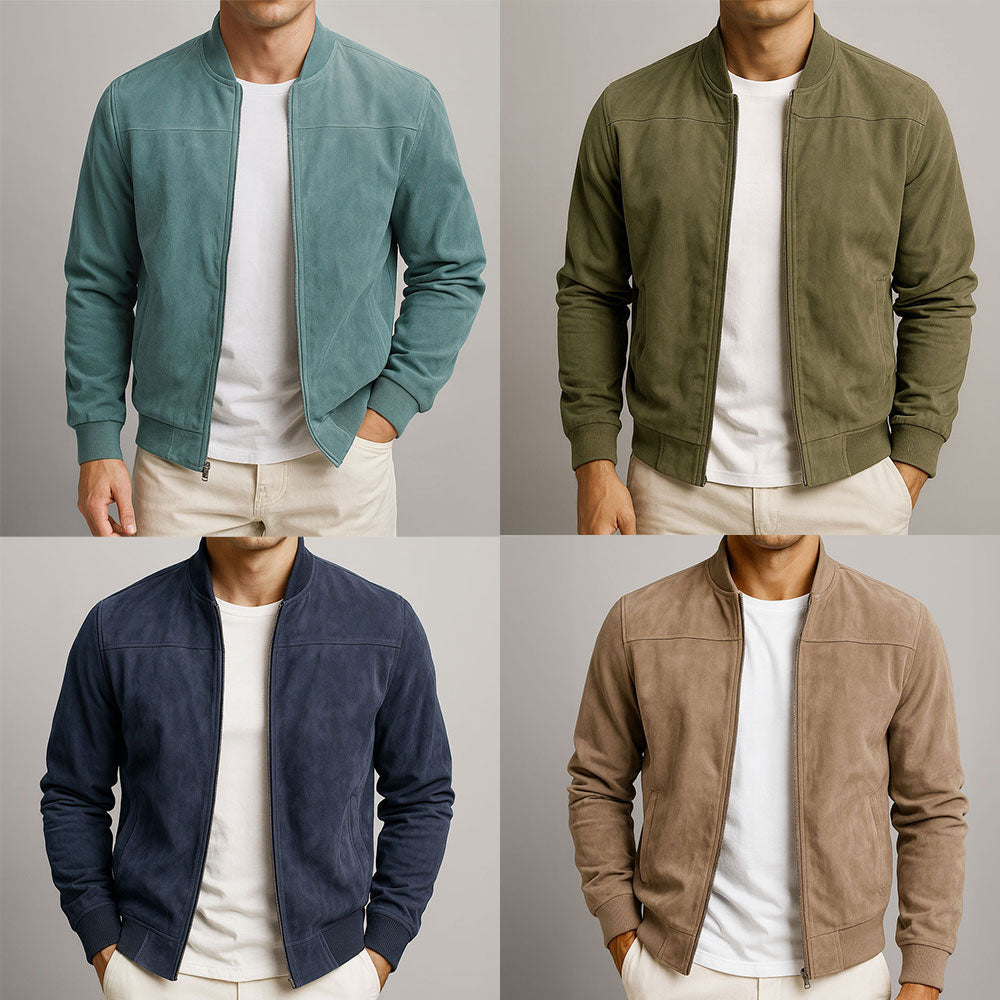 HUGO LAURENT | URBAN SUEDE LEATHER JACKET