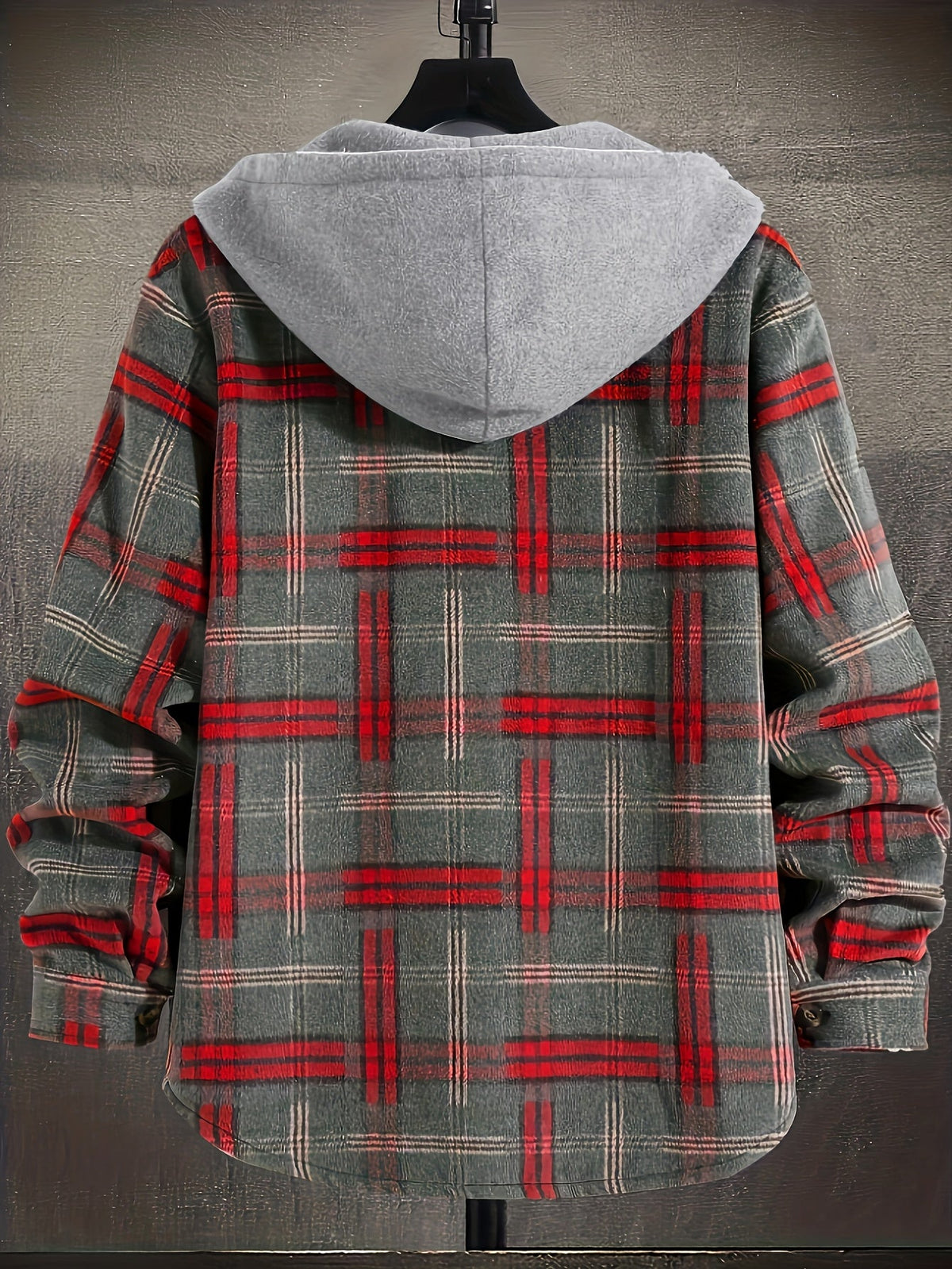 HUGO LAURENT™ | Christmas Hooded Plaid Jacket