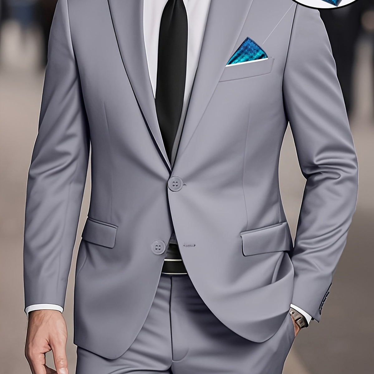 HUGO LAURENT™ | Men's Two-Piece Formal Suit Set