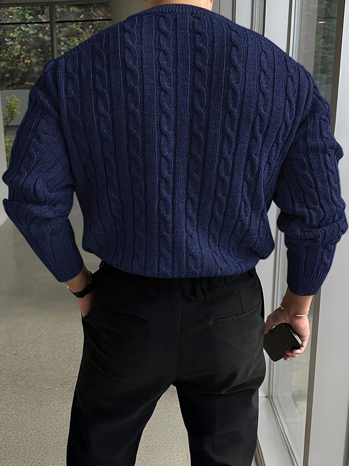 HUGO LAURENT™ | TWISTED KNIT SWEATER FOR MEN