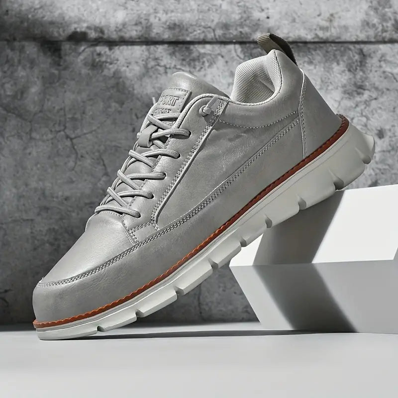 HUGO LAURENT | LEATHER SNEAKERS WITH SUPPORT