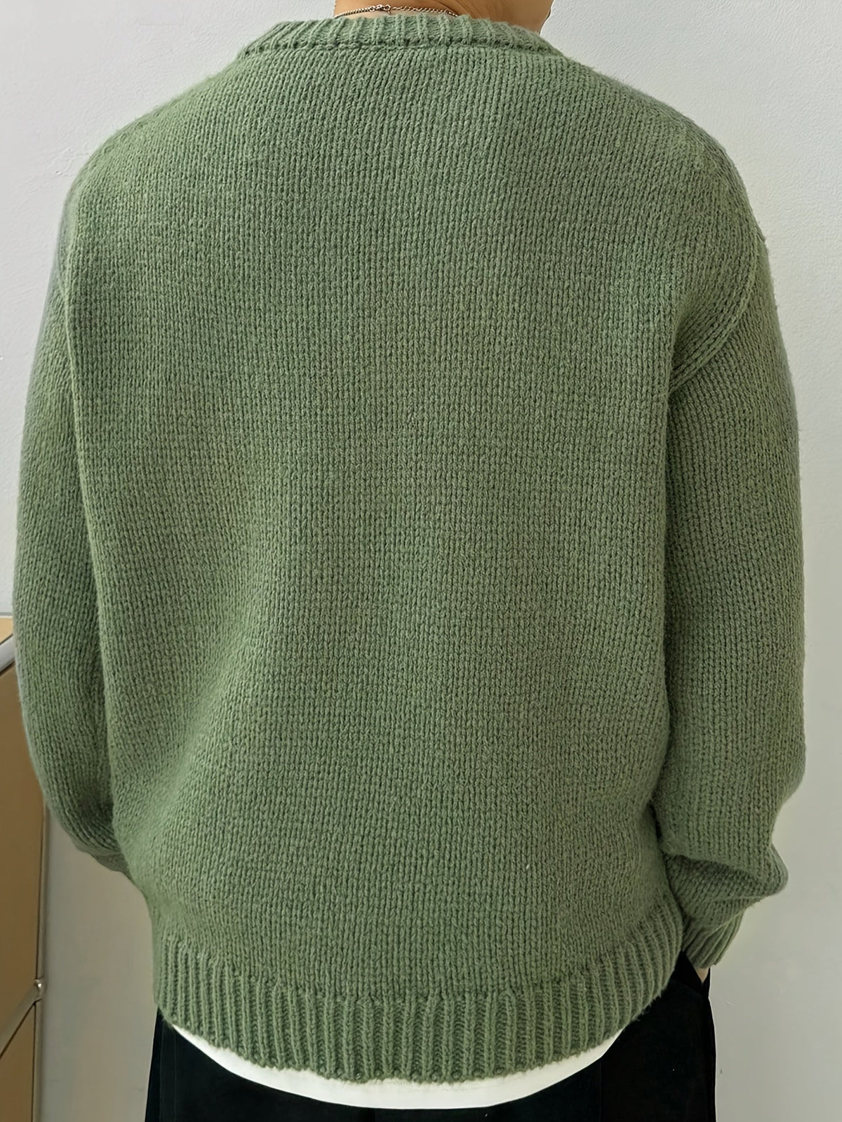 HUGO LAURENT™ | MEN'S CREW-NECK KNIT SWEATER