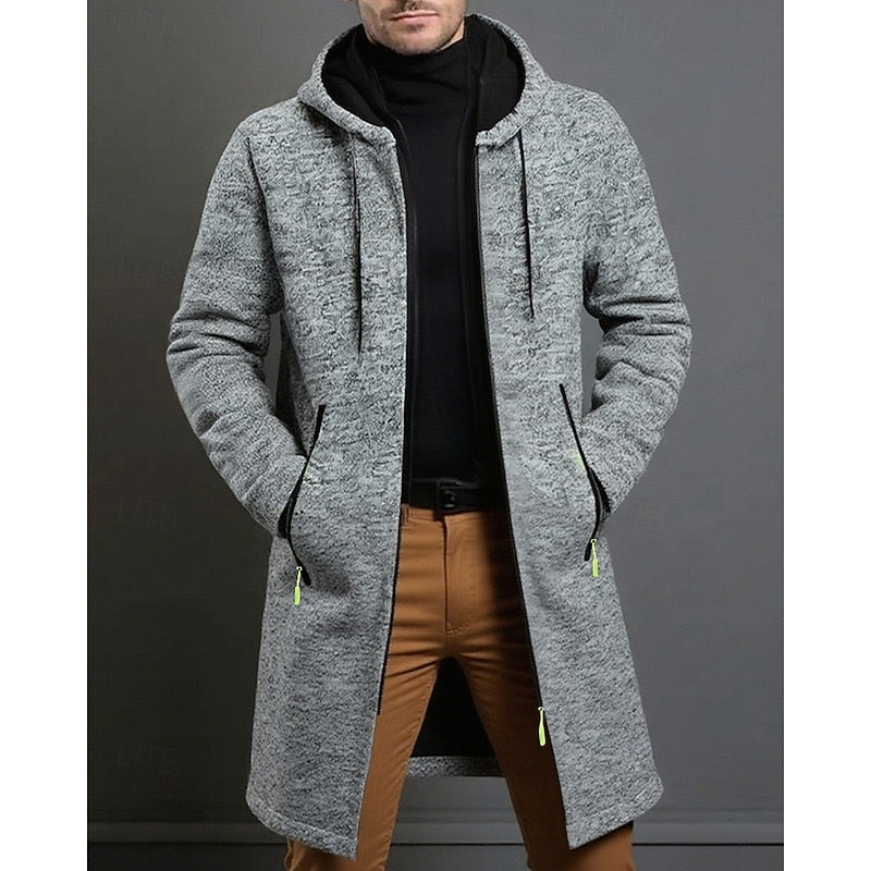 HUGO LAURENT™ | Hooded Longline Coat