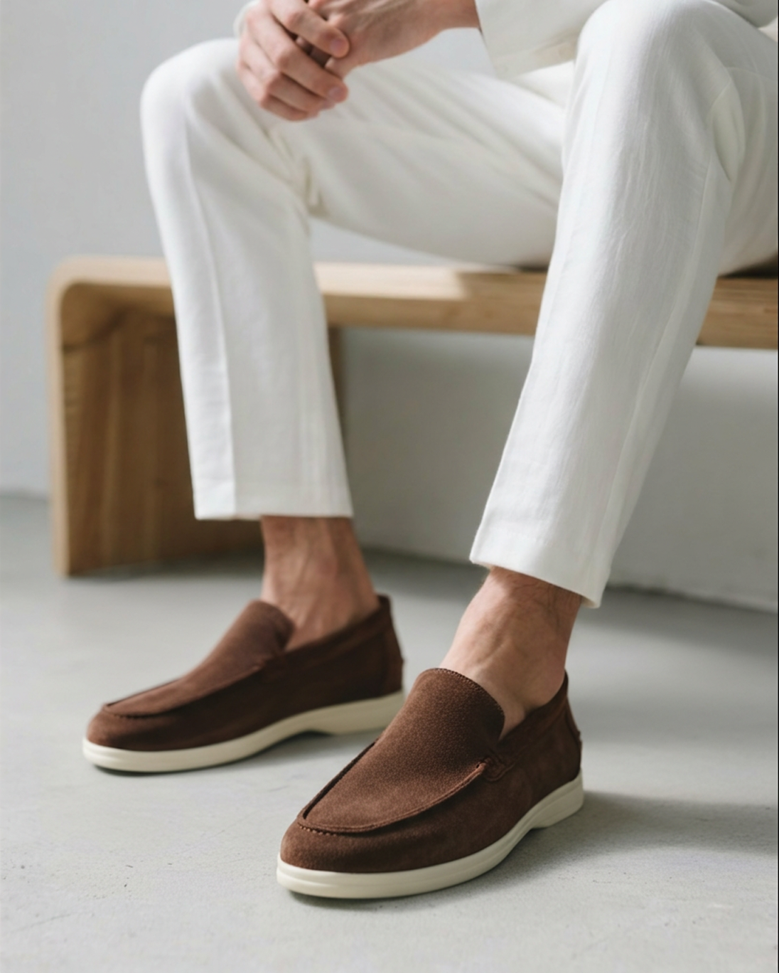 HUGO LAURENT | SUEDE LOAFERS