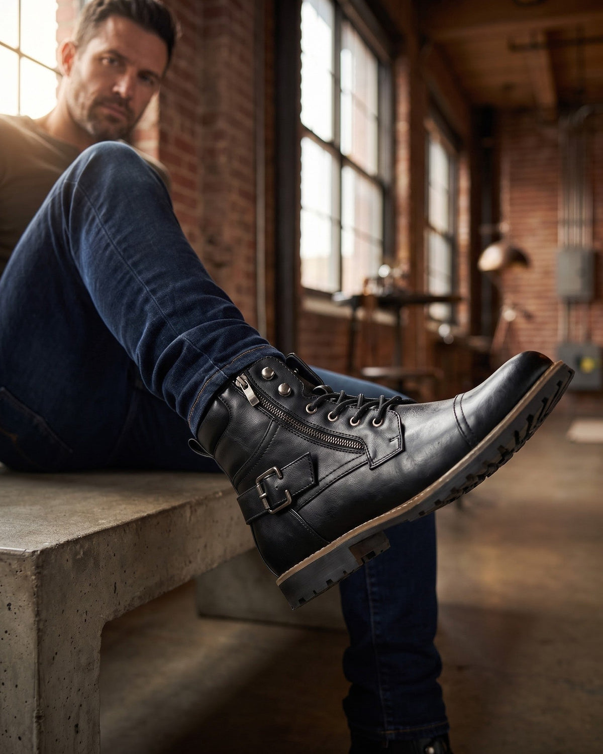 HUGO LAURENT™ | Elios Leather Boot