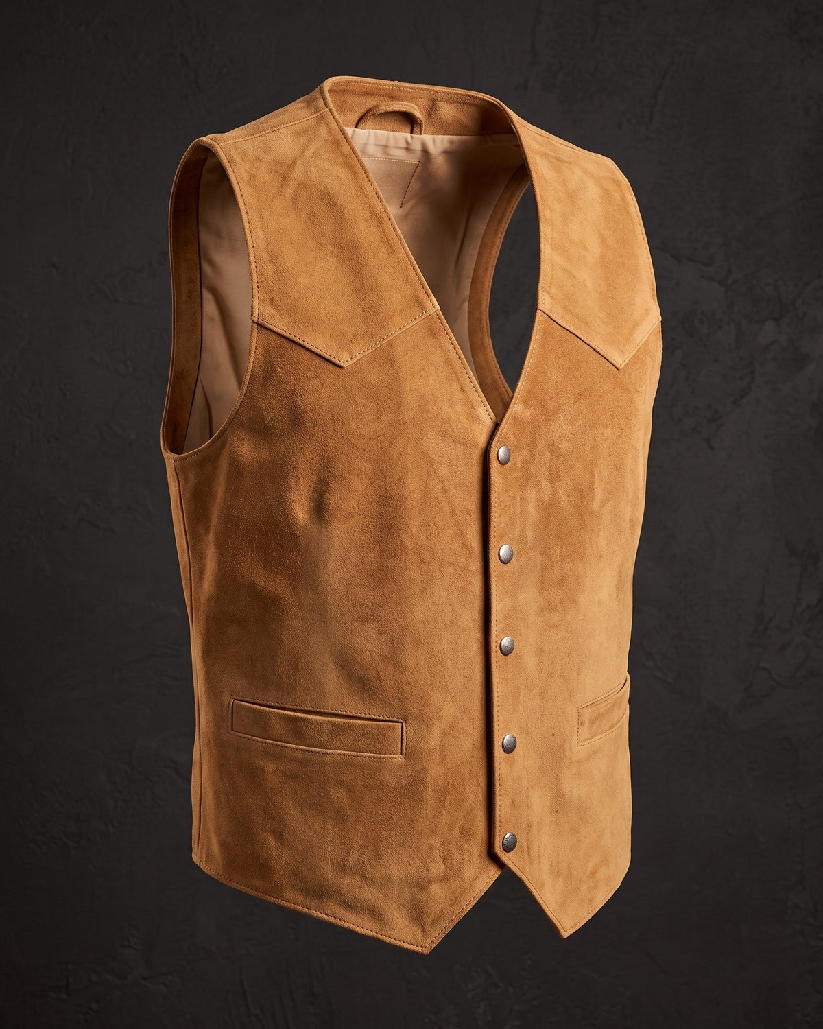 HUGO LAURENT™ | Brushed Suede Look Vest