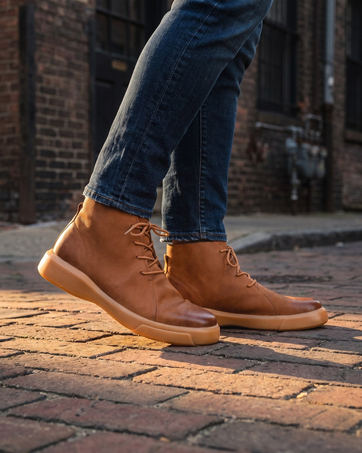 HUGO LAURENT™ | Fabian Leather Chukka Boot