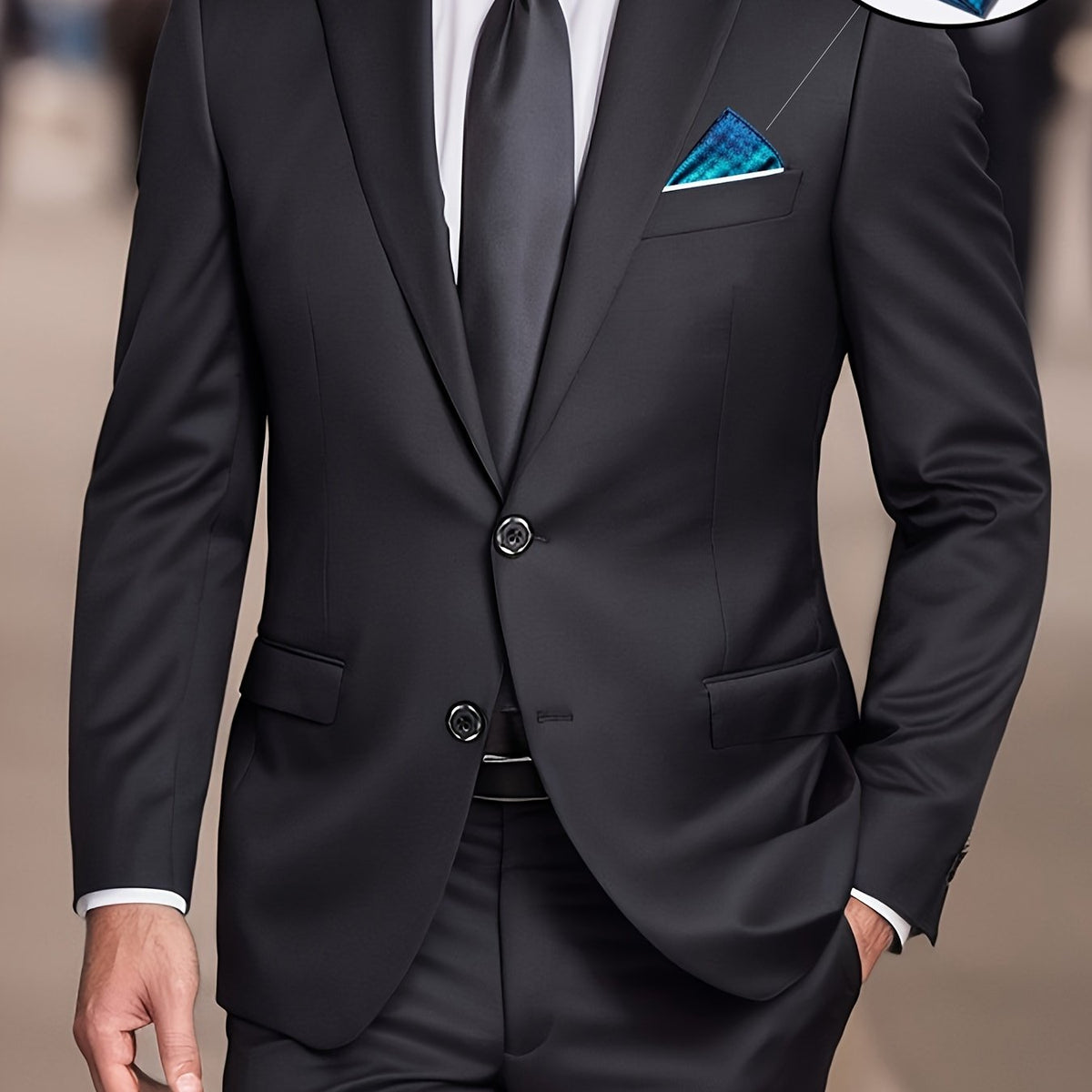 HUGO LAURENT™ | Men's Two-Piece Formal Suit Set