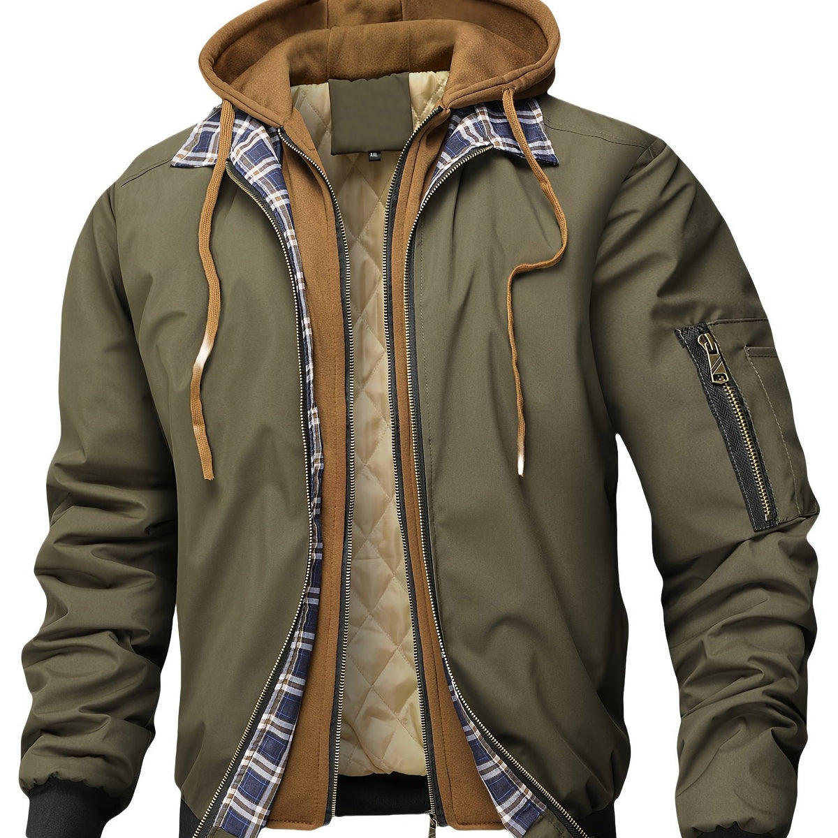 HUGO LAURENT™ | MEN'S HOODED WORK JACKET