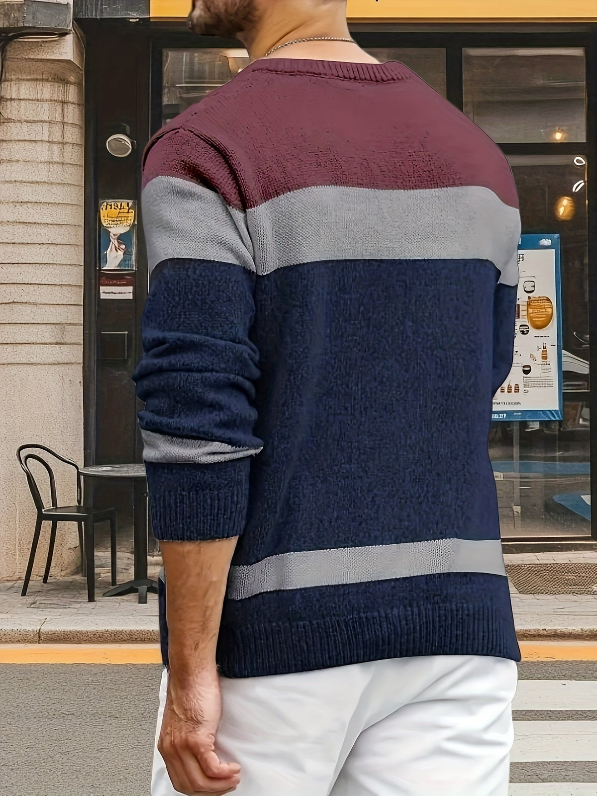 HUGO LAURENT™ | Textured Cable-Knit Sweater