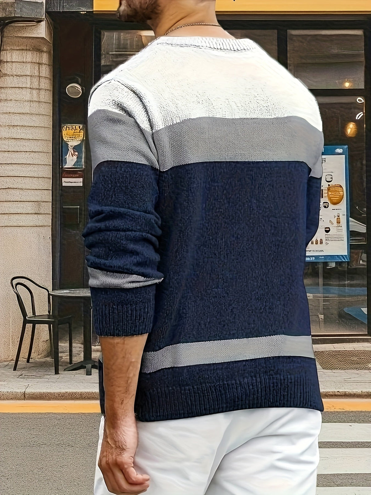 HUGO LAURENT™ | Textured Cable-Knit Sweater