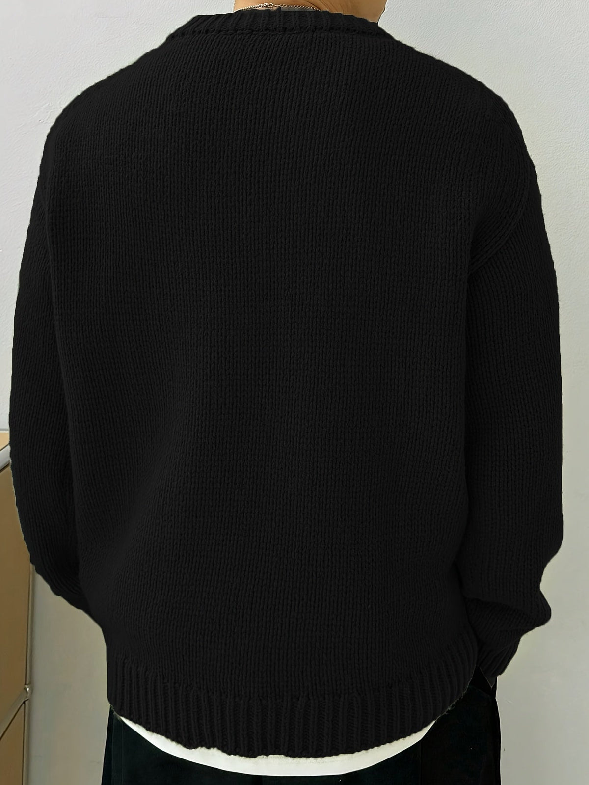 HUGO LAURENT™ | MEN'S CREW-NECK KNIT SWEATER