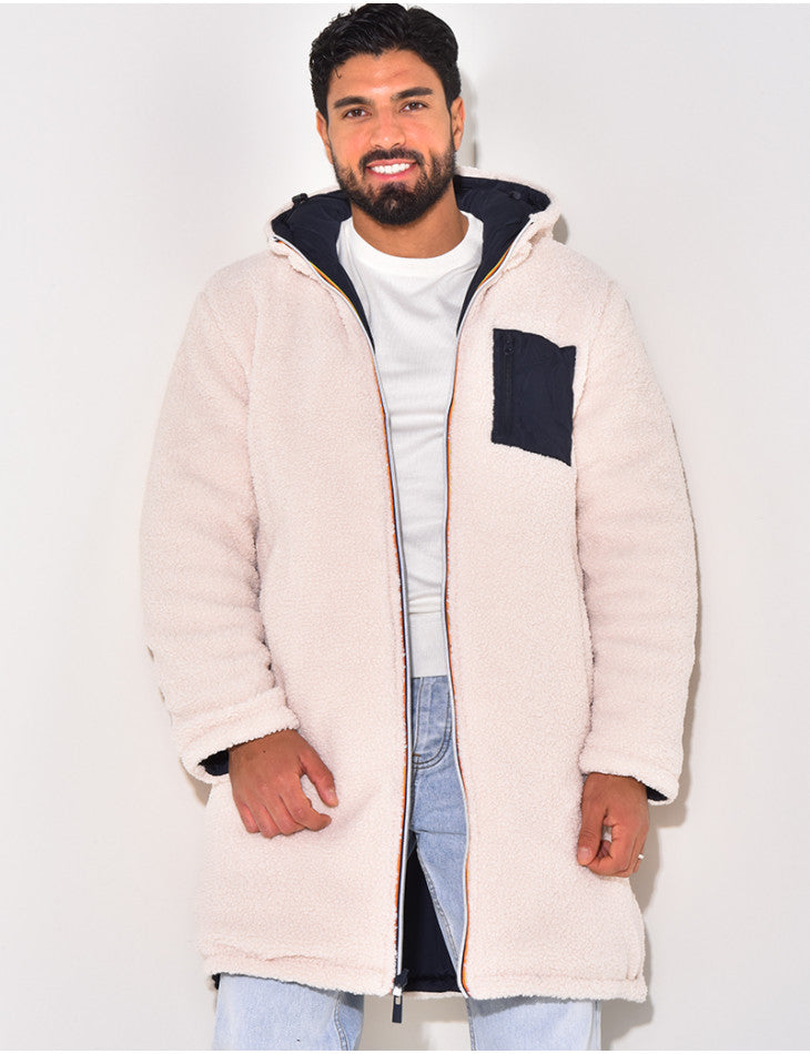 HUGO LAURENT | Men's Reversible Hooded Coat