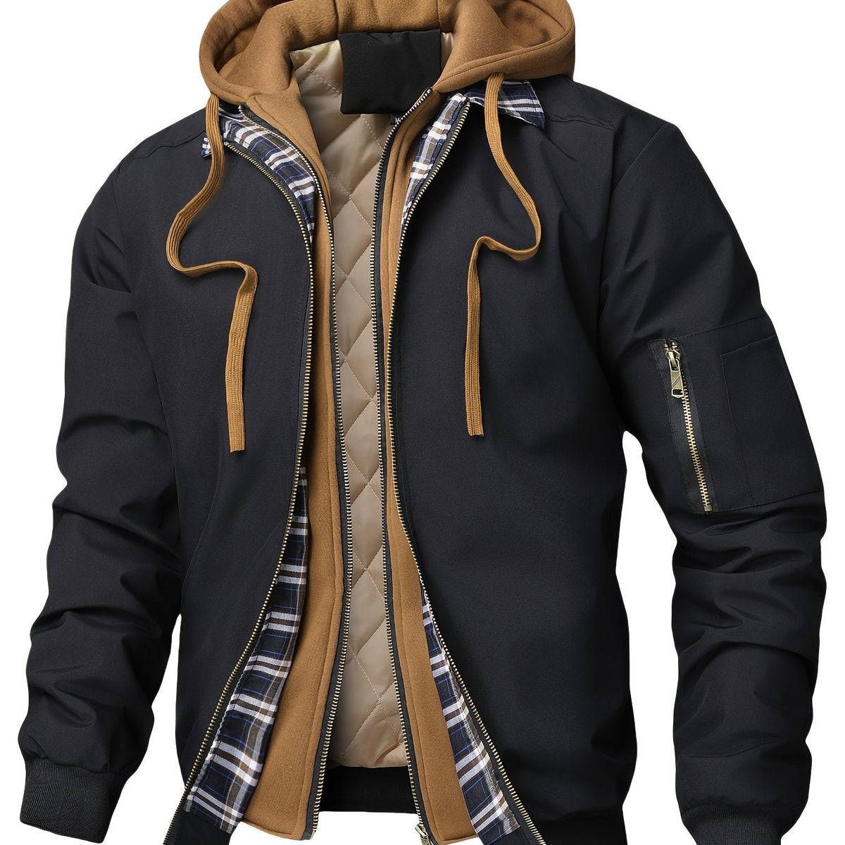 HUGO LAURENT™ | MEN'S HOODED WORK JACKET