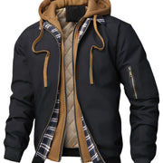 HUGO LAURENT™ | MEN'S HOODED WORK JACKET