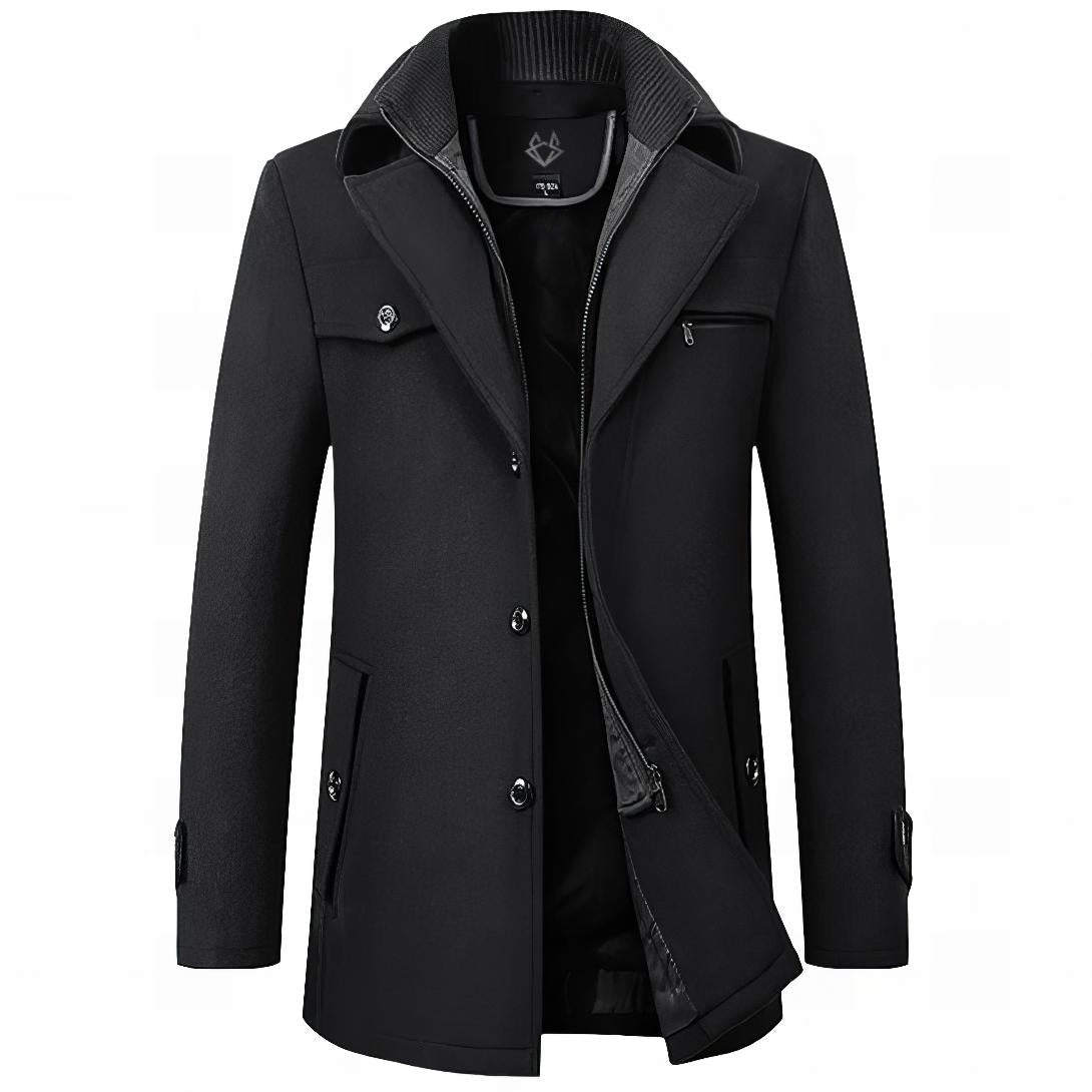 HUGO LAURENT | STRUCTURED COAT FOR MEN
