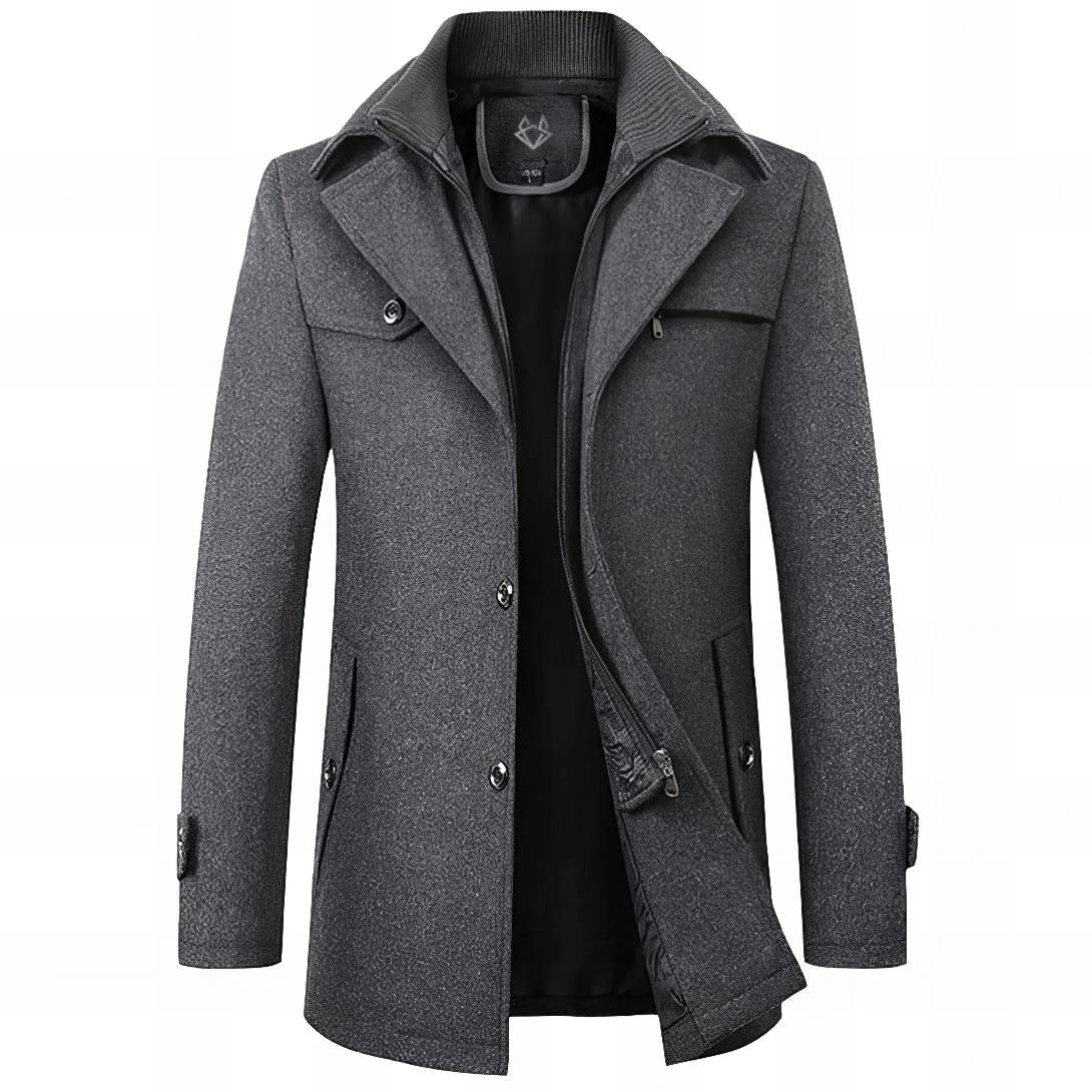 HUGO LAURENT | STRUCTURED COAT FOR MEN