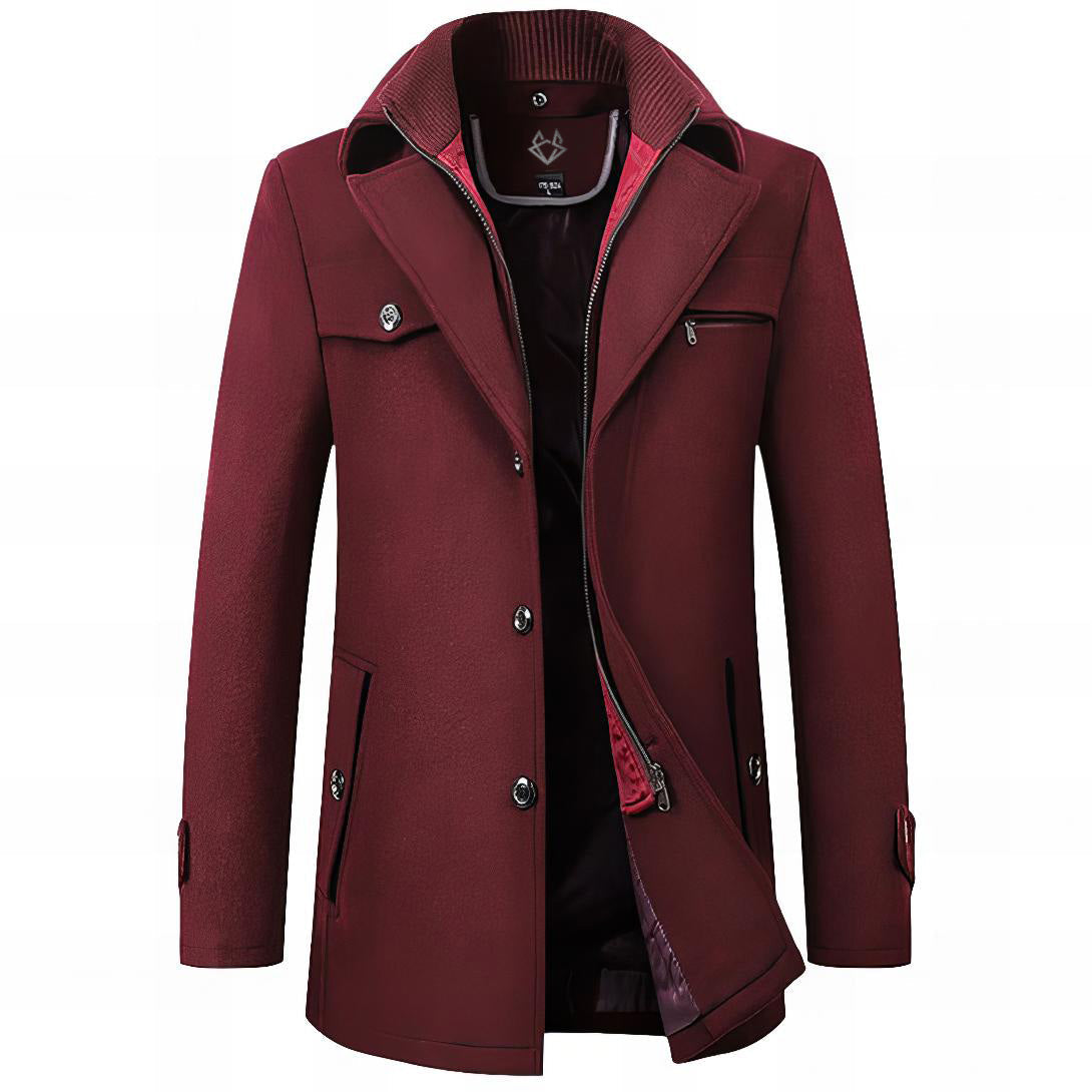 HUGO LAURENT | STRUCTURED COAT FOR MEN