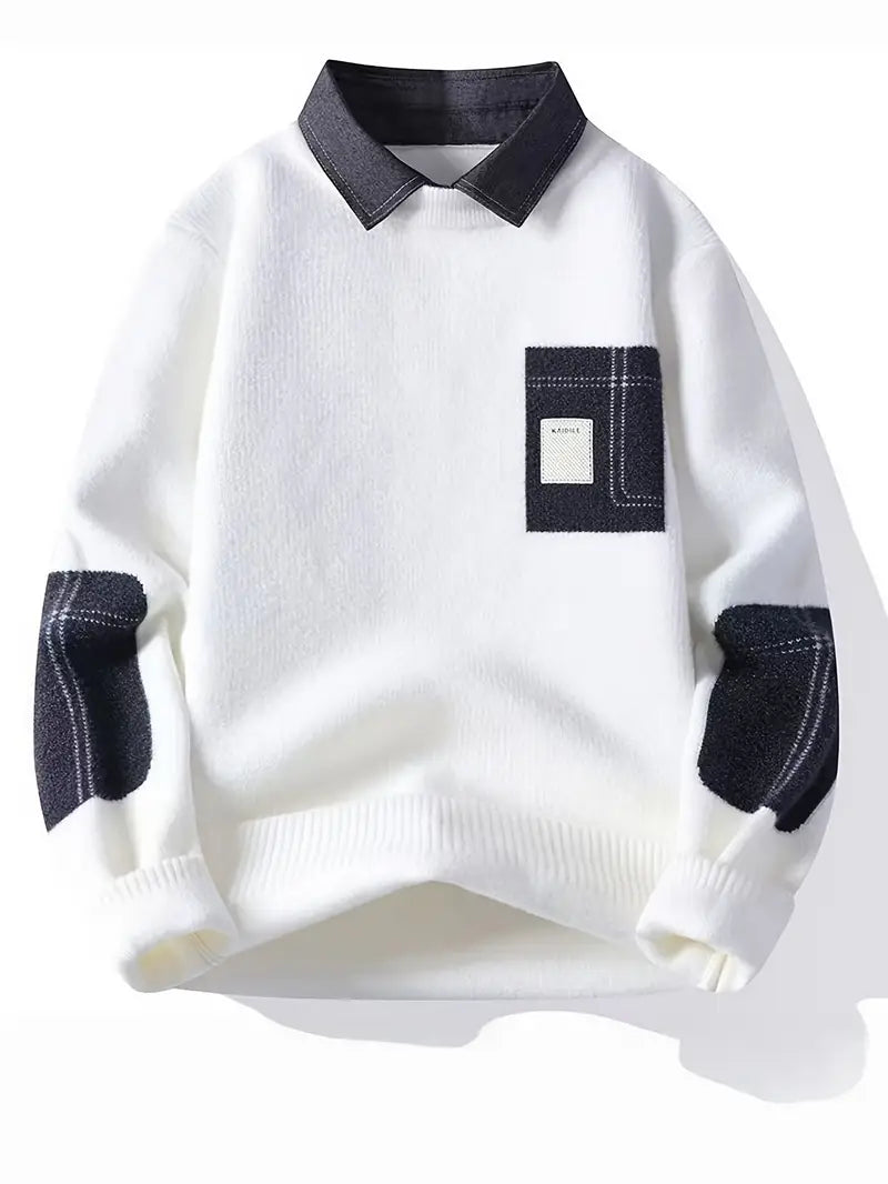 HUGO LAURENT™ | Mark Houston Denim Knit