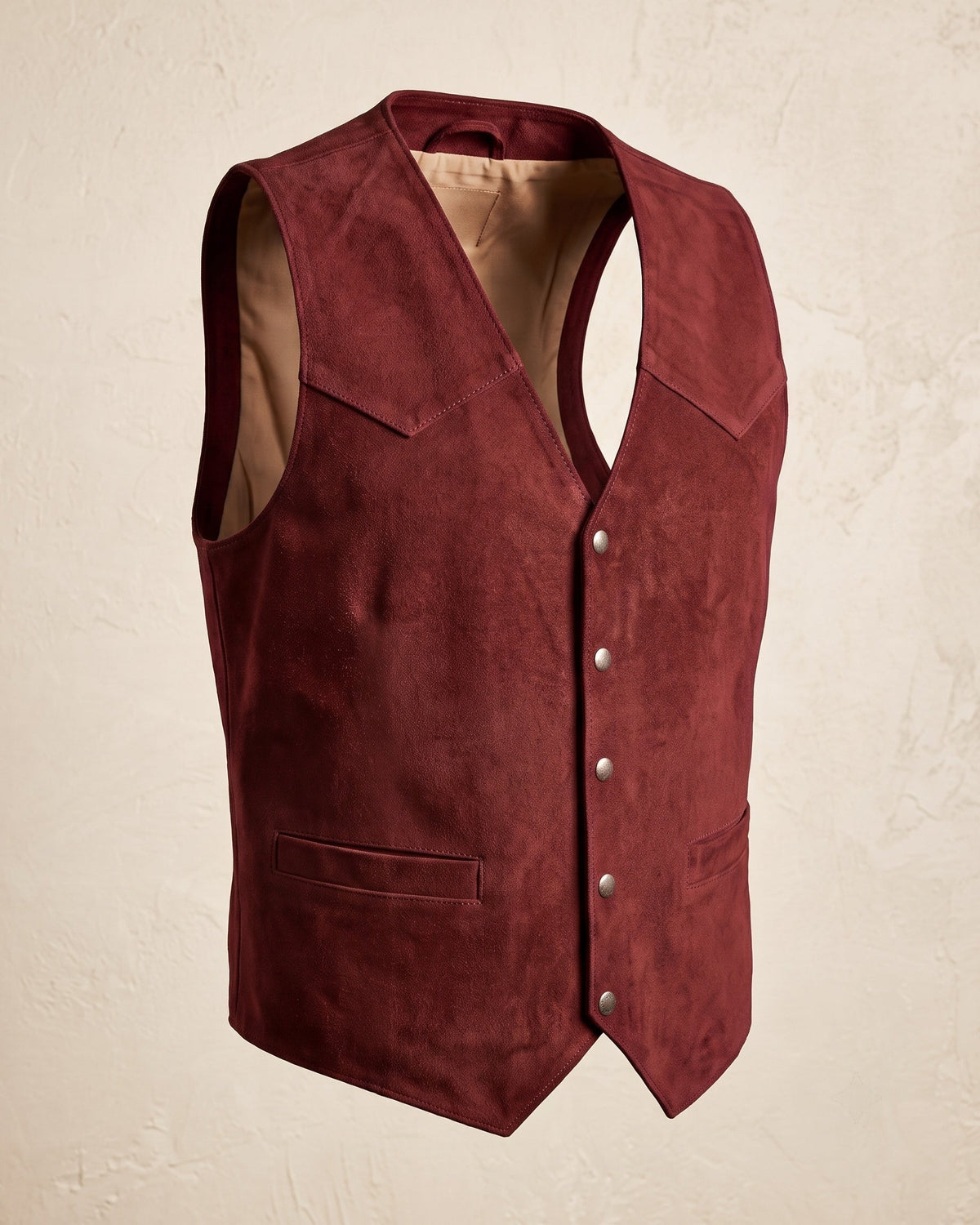 HUGO LAURENT™ | Brushed Suede Look Vest