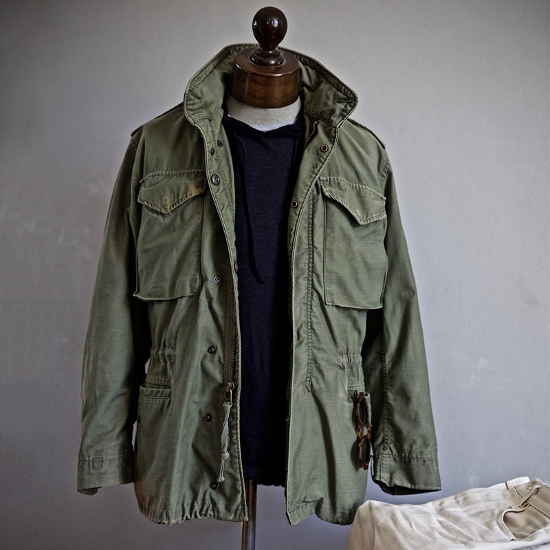 HUGO LAURENT™ | Vintage-Style Men's Field Jacket – Military-Inspired