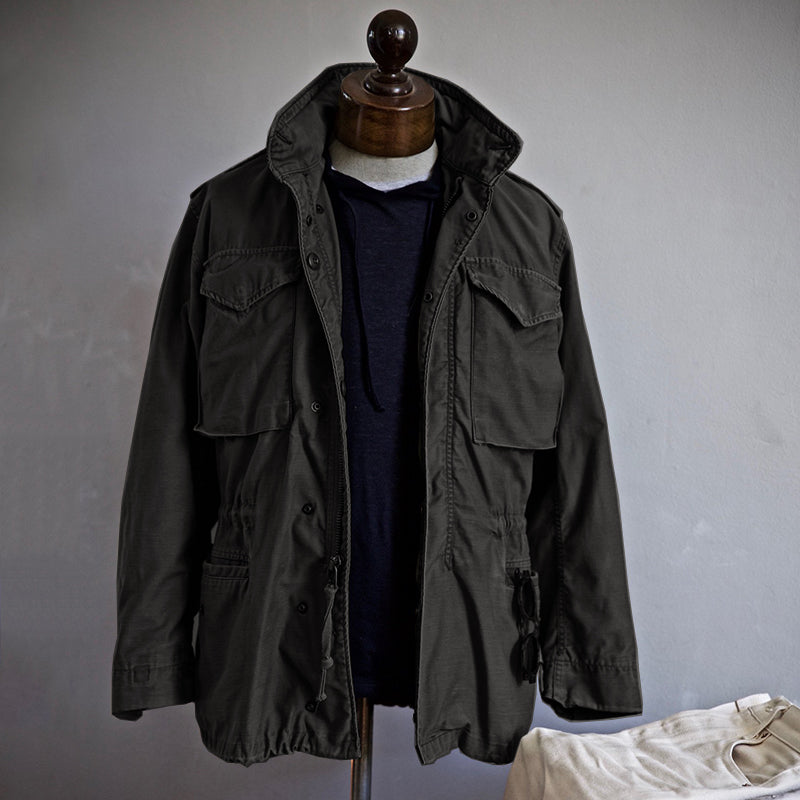 HUGO LAURENT™ | Vintage-Style Men's Field Jacket – Military-Inspired