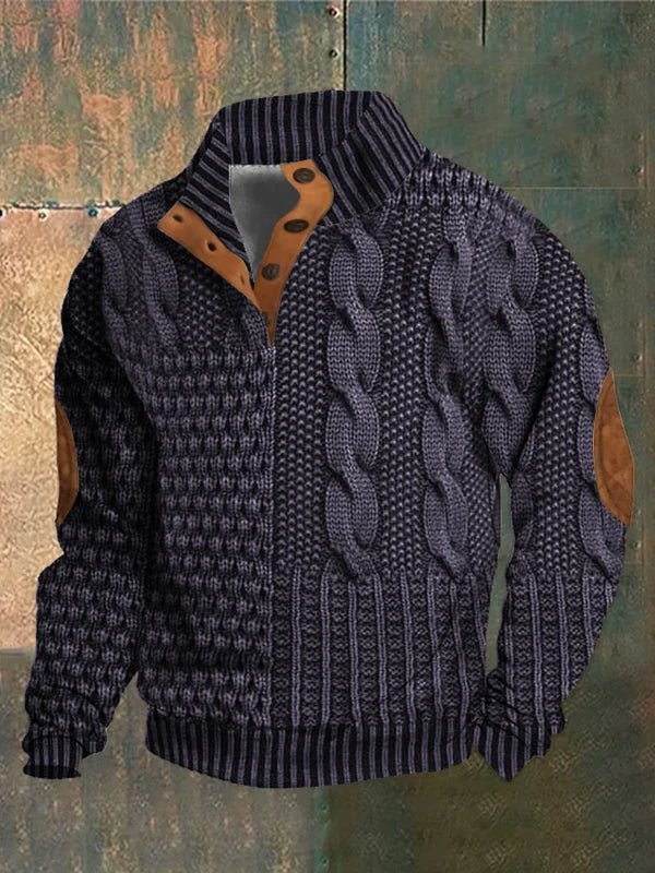 HUGO LAURENT | RETRO PRINTED SWEATER