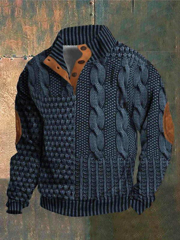 HUGO LAURENT | RETRO PRINTED SWEATER