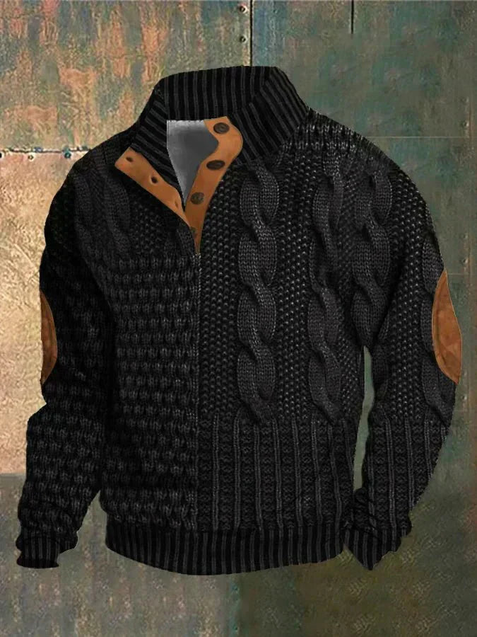 HUGO LAURENT | RETRO PRINTED SWEATER