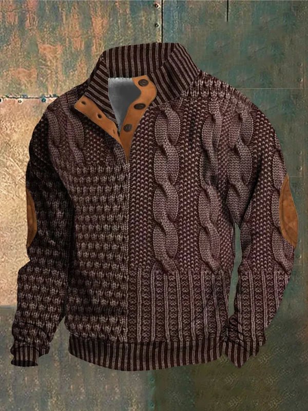 HUGO LAURENT | RETRO PRINTED SWEATER