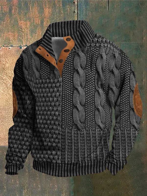 HUGO LAURENT | RETRO PRINTED SWEATER