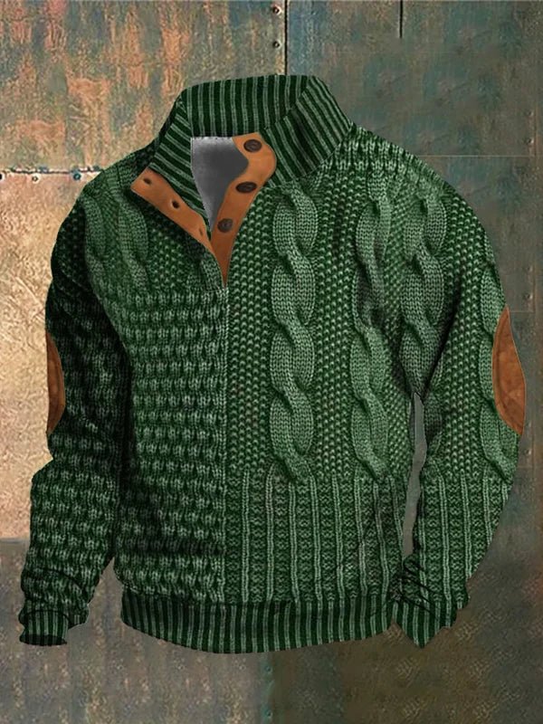 HUGO LAURENT | RETRO PRINTED SWEATER