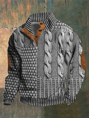 HUGO LAURENT | RETRO PRINTED SWEATER