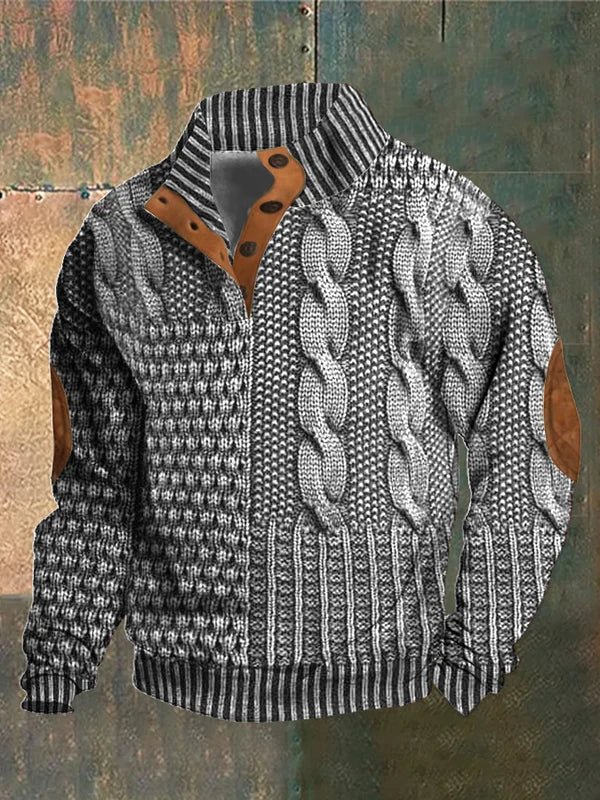 HUGO LAURENT | RETRO PRINTED SWEATER