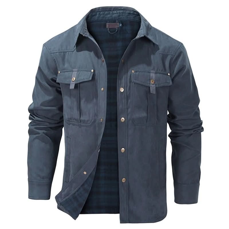 HUGO LAURENT™ | Flannel Lined Shacket