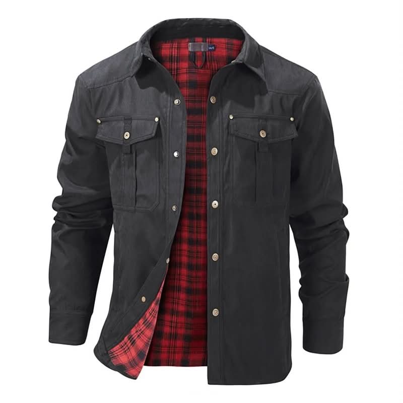 HUGO LAURENT™ | Flannel Lined Shacket