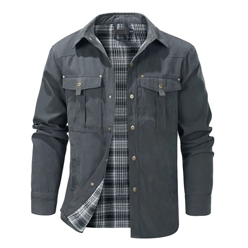 HUGO LAURENT™ | Flannel Lined Shacket