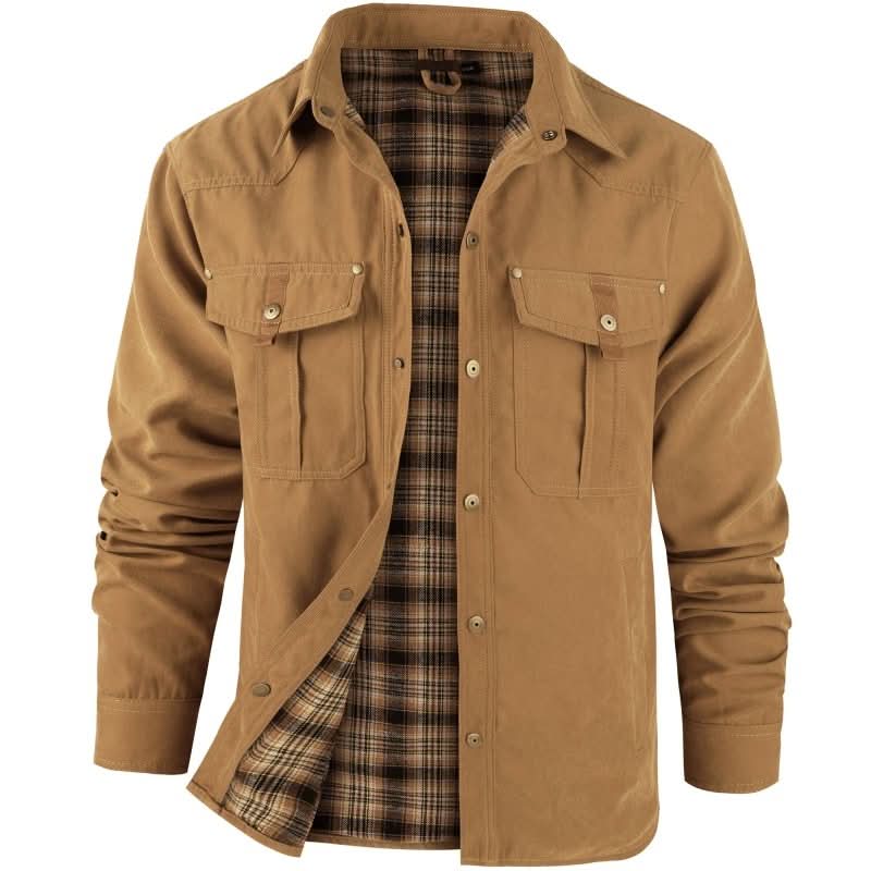 HUGO LAURENT™ | Flannel Lined Shacket