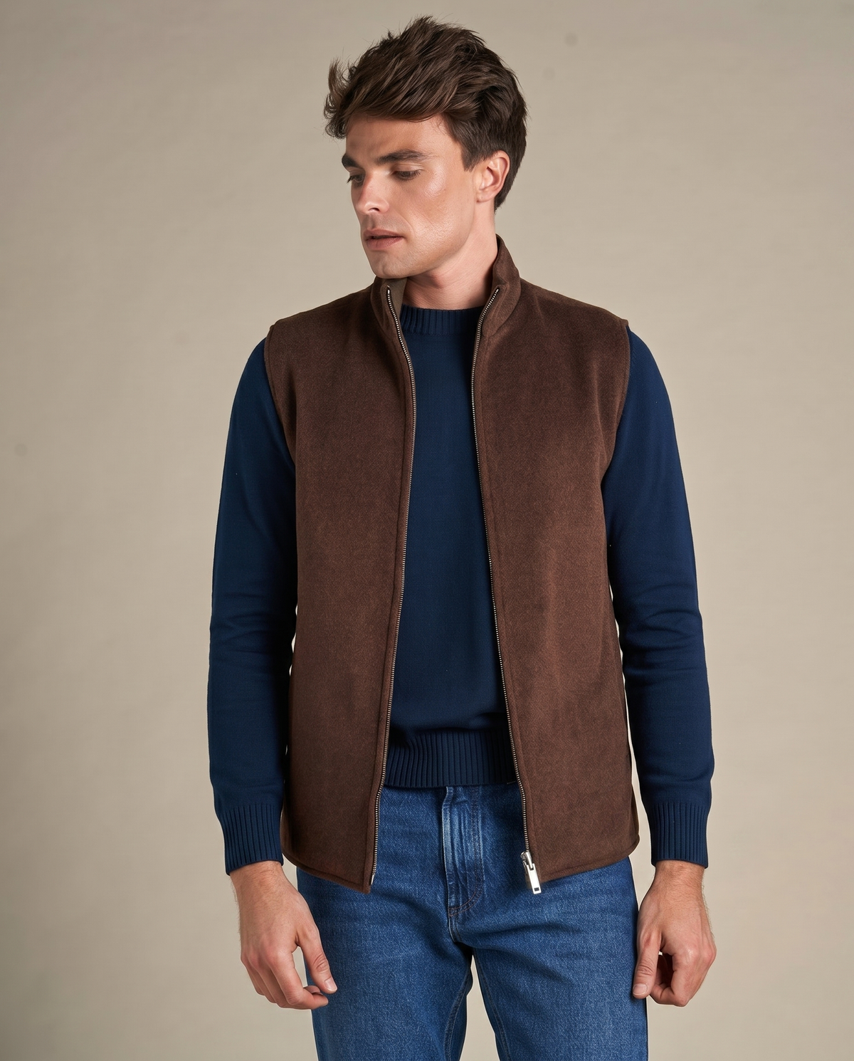 HUGO LAURENT™ | Reversible Wool Vest