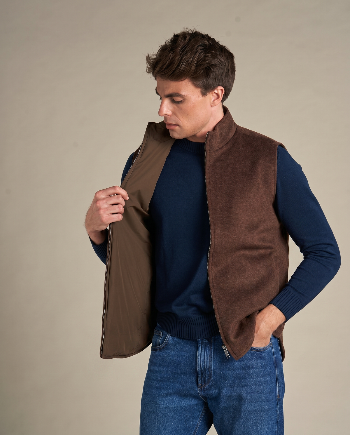 HUGO LAURENT™ | Reversible Wool Vest